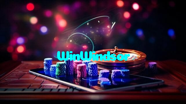 WinWindsor casino presented on mobile device in Pakistan with slots and live games